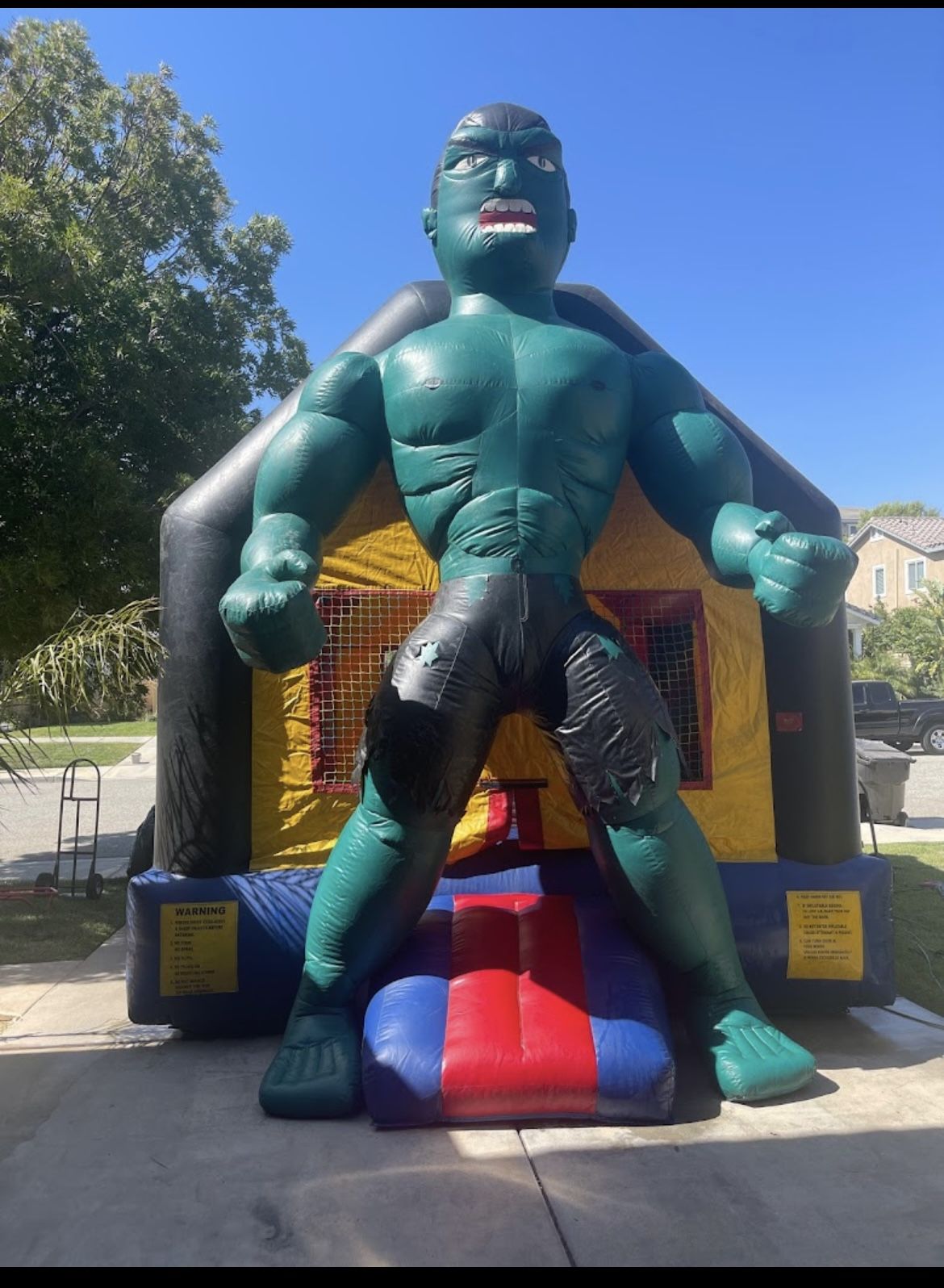Hulk 13x13 bounce house