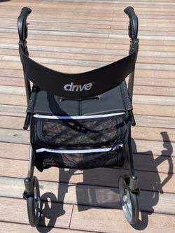 Drive adjustable height walker
