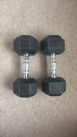 25 pound dumbbell