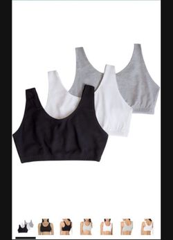 New 3 Pack Fruit Of The Loom Size 36 Woman’s Sports Bras