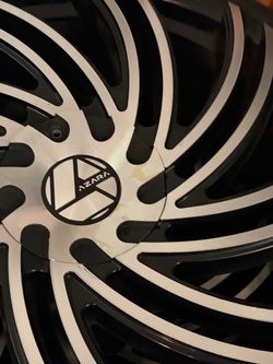 22 inch rims and tires used