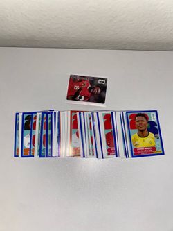 Trading world cup stickers