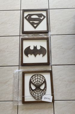 New, Superman Spider-Man And Batman Pictures