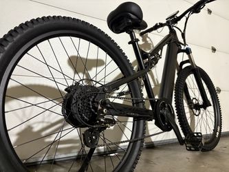 Electric Mountain Bike 27.5 Tires 25 MPH Full Suspension Paselec GS9