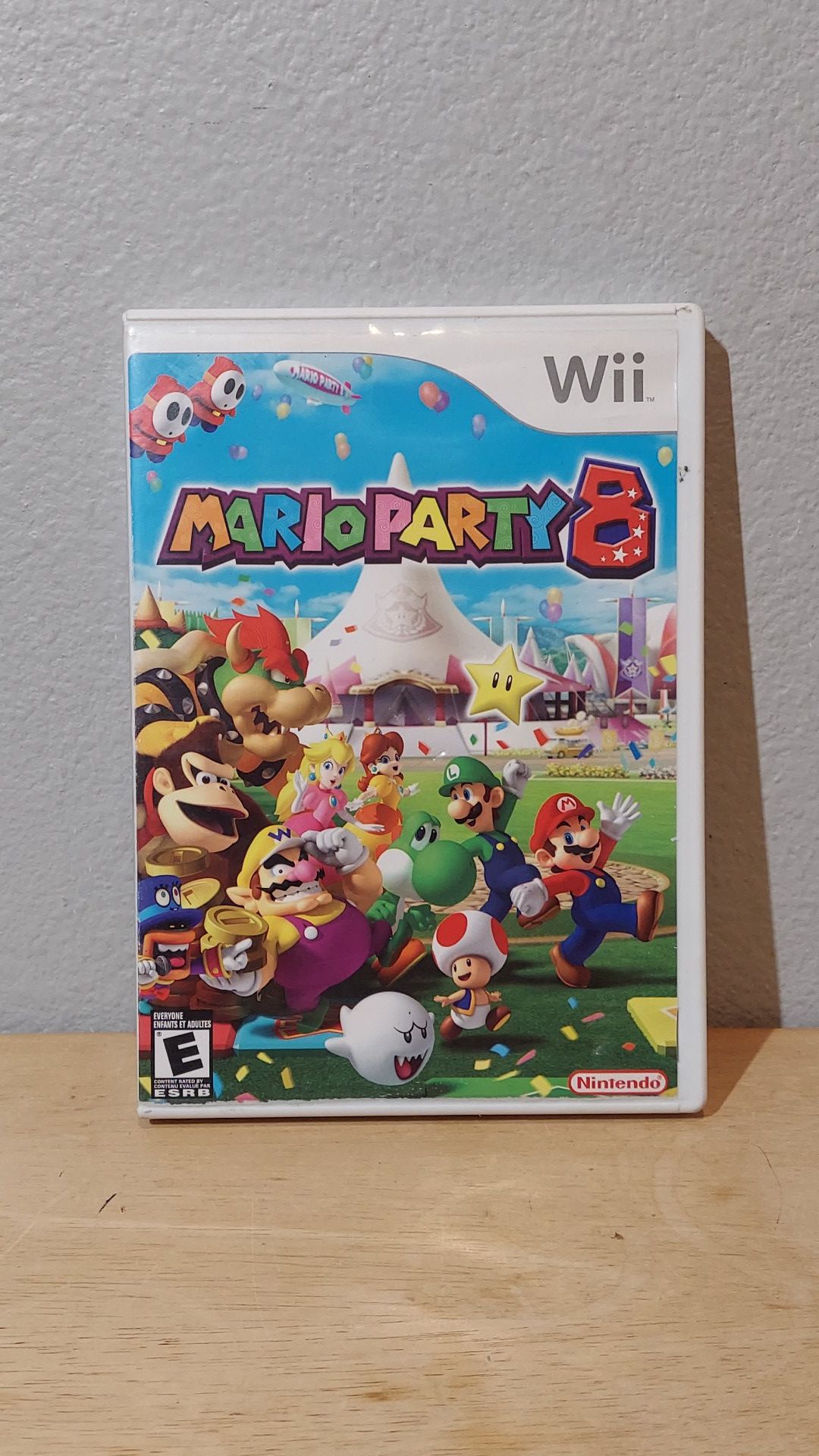 Nintendo Wii Mario Party 8 in Original Box Tested