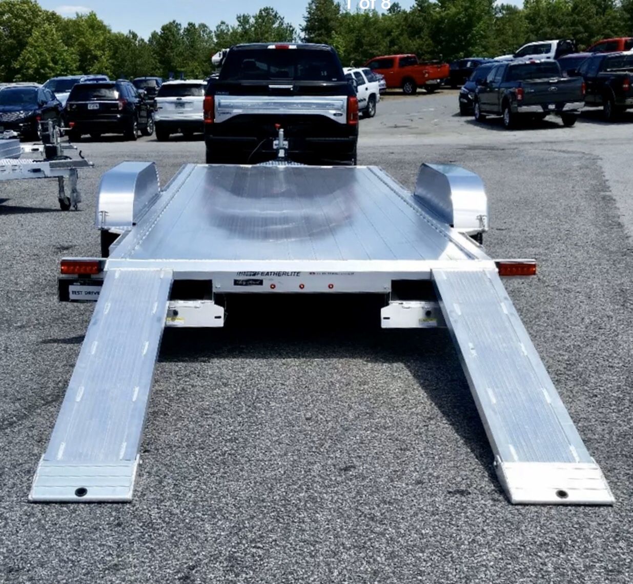 Featherlite Forest River Aluminum trailer 8.5x20 ft ultra light!
