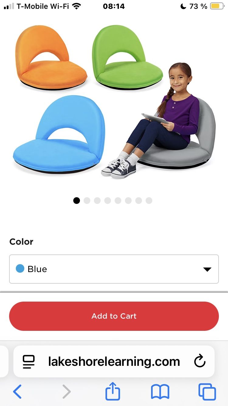 Flex-Space Washable Comfy Floor Seat