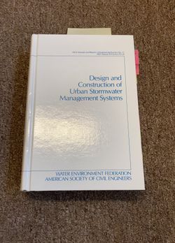 Design & Construction Of Urban Stormwater Management Systems
