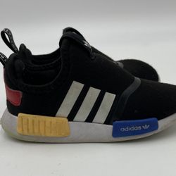 Adidas Originals Size 9K 360 I Black Kids shoes H01855