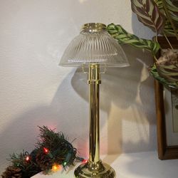 Partylite Gaslight Candle Lamp With Box