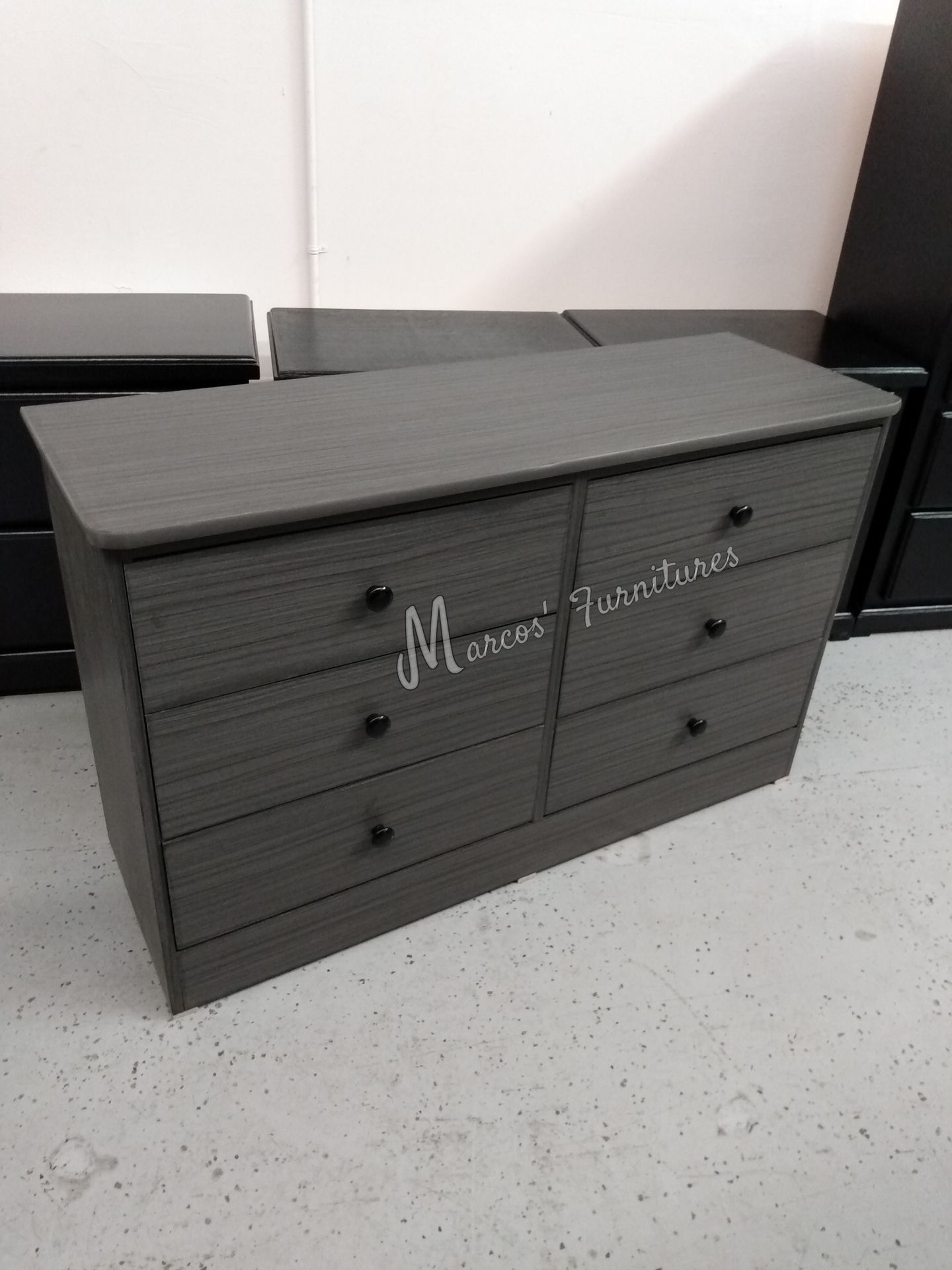 Gray Matte Bedroom Dresser!