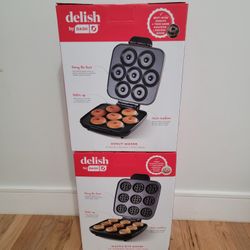 Delish By Dash Waffle Bite Maker & Donut Maker