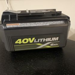 Ryobi 40v Battery 6ah 
