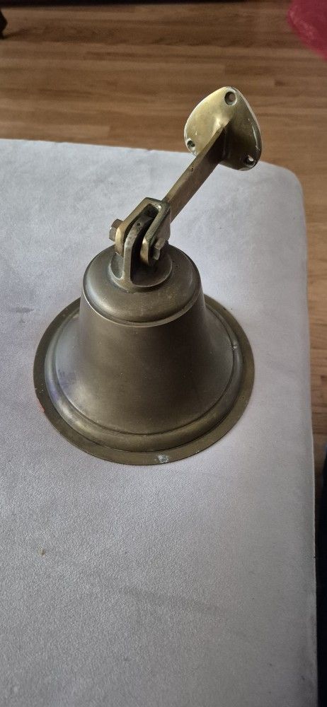 vintage 5" tiawan nautical brass bell