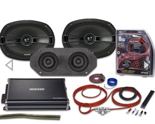 4 -KICKER SPEAKER KS And kicker amplifier 360.4