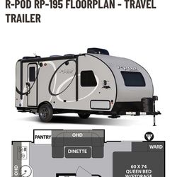 2020 Hood River Edition By Forest River R-Pod 195 