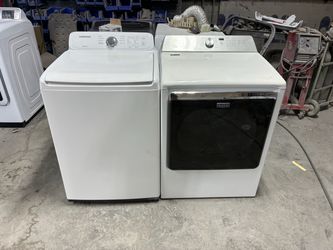 Washer and Electric dryer