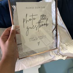 Photo Guestbook Sign 