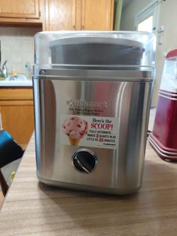 Never used ice cream machine