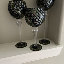  Gorgeous  Glass  Holder Candle