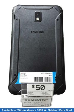 Samsung Sm-t390 Black Tablet