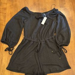Woman’s New W Tags Blu Ivy Romper Shipping Available 