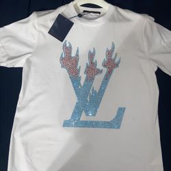 Louis Vuitton Rhinestone Shirt Medium 