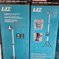 New Makita
18V LXT Lithium-Ion Cordless Tower Work Light (Light Only)