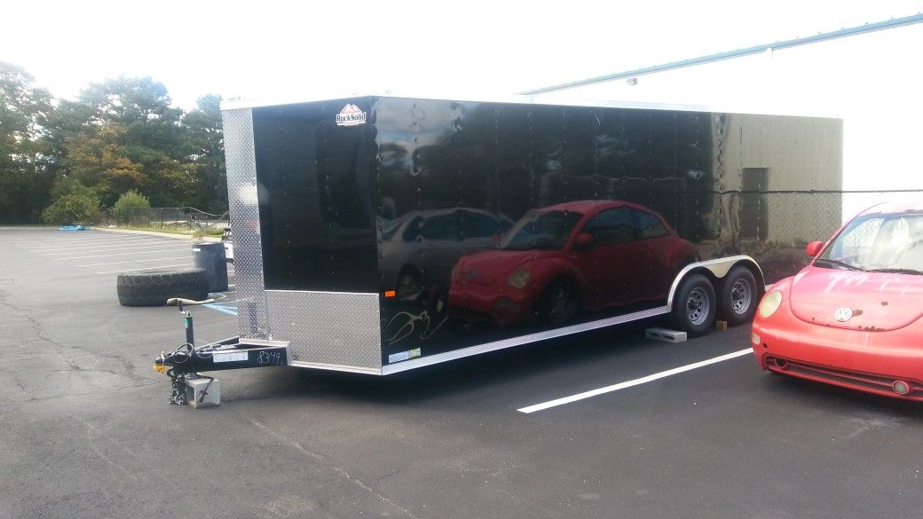 Brand New Vnose Enclosed Aluminum Trailers