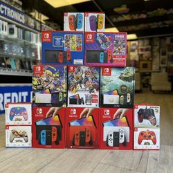 Nintendo Switches (Different Models Available) (Take It Home In Payment/ llévatelo a casa en pagos) 