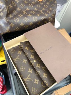 Louis Vuitton check book Wallet