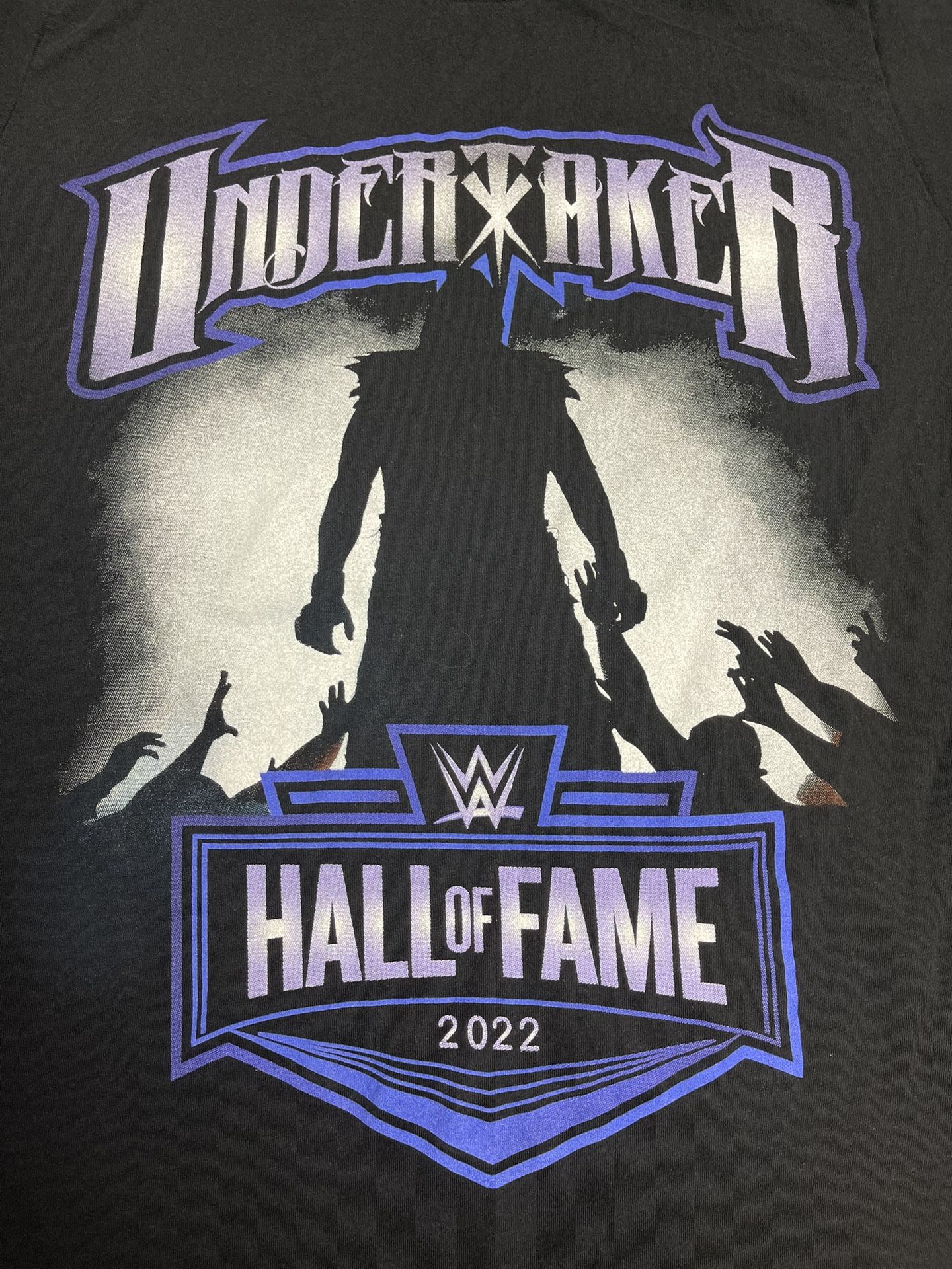 WWE WWF The Undertaker 2022 Hall Of Fame Shirt Sold Out - Size Medium