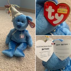 September Birthday Beanie Baby