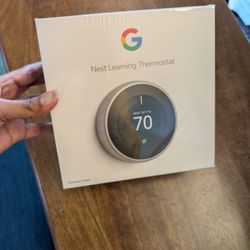 New! Google Nest Learning Thermostat - 3rd generation 