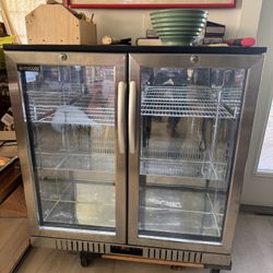 Pro cool Undercounter two door refrigerator bar refrigerator
