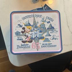Disneyland 65th Metal Lunch Box