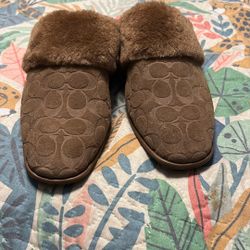 Coach Slippers!!