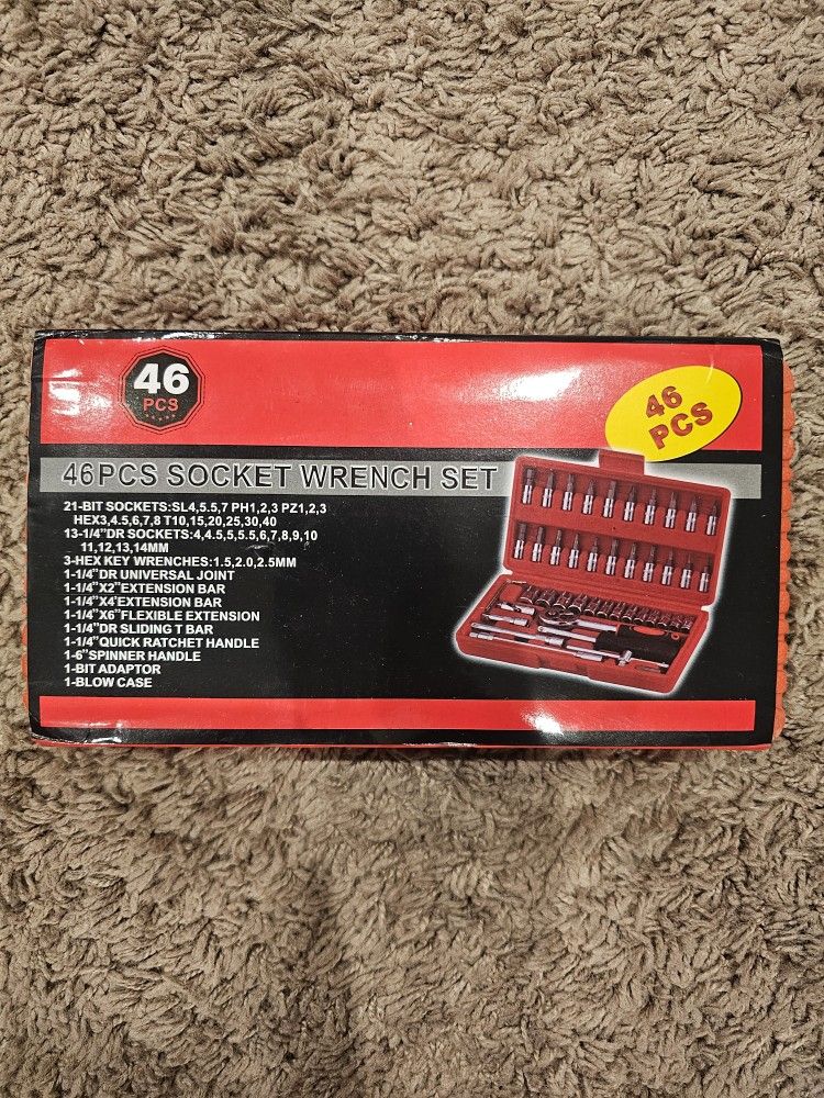 46pcs Socket Wrench Set