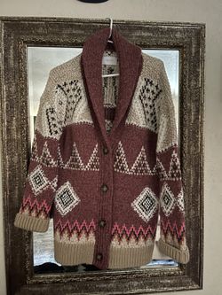 Lucky Brand Cannabis Sweater NWT