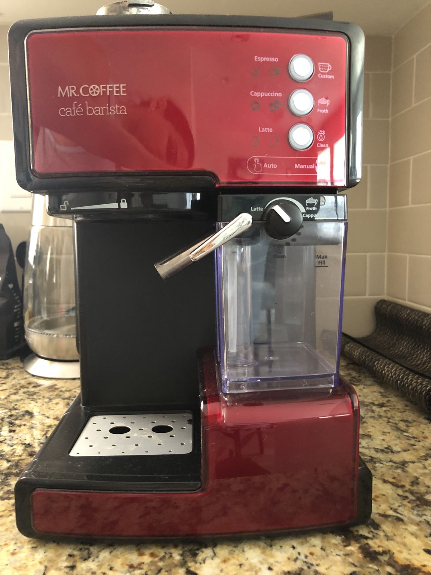 Mr. Coffee Cafe Barista Espresso Cappuccino Latte Maker Machine for Sale in  San Jose, CA - OfferUp