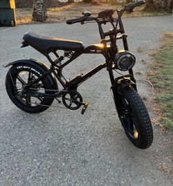 Black Tamobyke E-bike