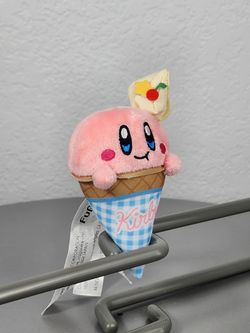 5.5" Kirby Ice Cream Cone Plush