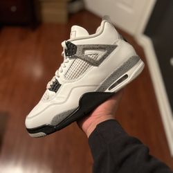 Jordan 4 White Cement Sz 12 