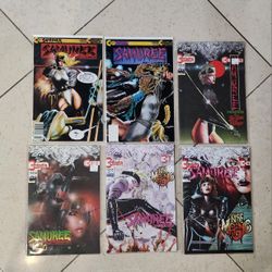Continuity Samuree Comic Lot of 6 VF/NM 1(contact info removed) Neal Adams