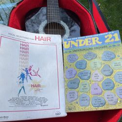 VTG 3pc Lot 1960s-1970s Sheet Music Books-Rock, Charlie Brown, Hair/Christian 