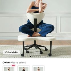 Cross Leg Chair 