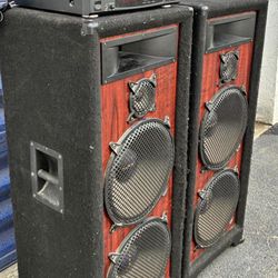 Pioneer Receiver And Welton pro Studio speakers 15”