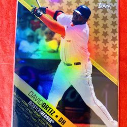 David Ortiz 2008 Topps Stars Card