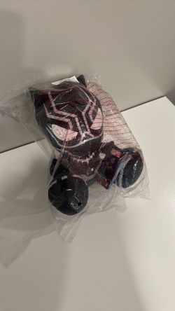 Brand New With Tags Marvel Disney Plush Black Panther 12” From Spider-Man