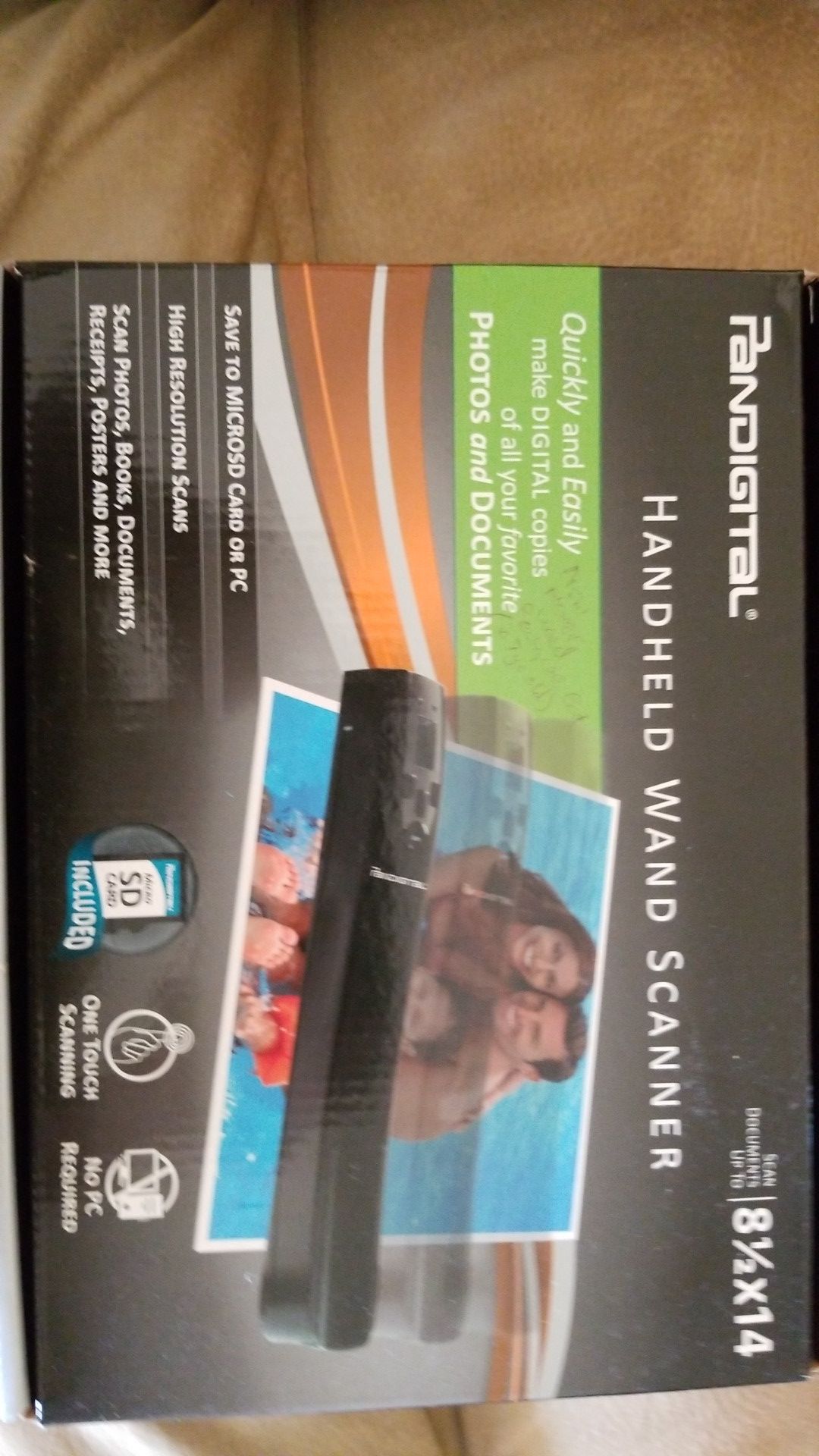 PANDIGITAL WAND HAND SCANNER-NEW IN BOX